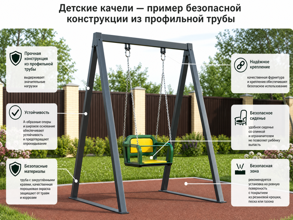 Детские качели — пример безопасной.png