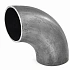 Отвод стальной крутоизогнутый оцинк Дн45х3 (Ду40) б/шов п/привар ГОСТ 17375-2001