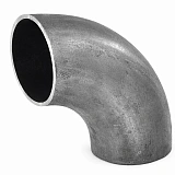 Отвод стальной крутоизогнутый оцинк Дн133х4 (Ду125) б/шов п/привар ГОСТ 17375-2001
