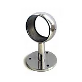 Пристенное крепление шаровидное сквозное AISI 304 38 (зеркало)