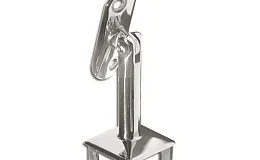 Наконечник регулируемый, плоский  AISI 304 40x40 зеркало