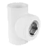 Тройник PP-R комбинированный белый ВР Дн 32х1/2" VALFEX 10127232