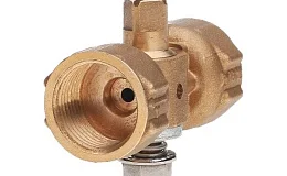 Кран для манометра 3-ходовой 11б18бк(у)2 Ду 15 Ру16 ВР G1/2" Пензапромарматура 02111100, DN 15, 1/2 дюйма