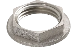 Контргайка латунь никель Ду 15 (1/2") ВР Valfex VF.655.N.012, DN 15, 1/2 дюйма