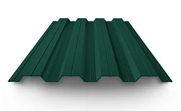 Профнастил окрашенный НС44 0.9х1000 RAL 6005 длина под заказ