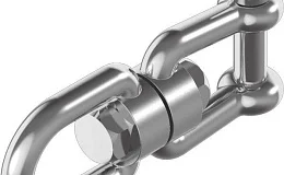 Вертлюг 8 оцинк. петля-вилка