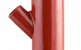 Тройник чугун SML Ду 200х125х45гр б/растр, DN 200