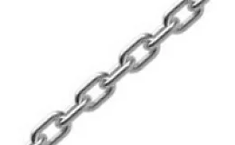 Цепь 1.5 короткозвенная оцинк. DIN 766