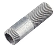 Сгон стальной оцинк Ду32 L=130мм ГОСТ 8969-75, DN 32