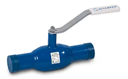 Кран шаровой стальной Ду15 РУ40 под приварку Temper 28220015, DN 15, 1/2 дюйма