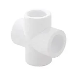 Крестовина PP-R белая внутренняя пайка Дн 20 RTP (РосТурПласт) 10591