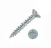 Саморез оконный 3.9х28 острый белый цинк