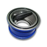 Клапан обратный чугун поворотн аналог 19ч21бр Ду 80 Ру16 межфл заслонка чугун БЛМЗ, DN 80