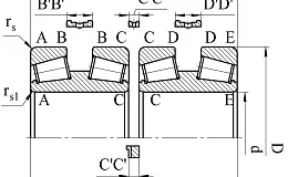 Подшипник 6-787756ХМ 9СМПЗ