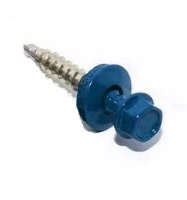 Саморез кровельный 4.8х29 RAL 5010 по дереву