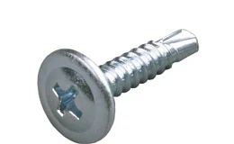 Саморез с прессшайбой 4.2х19 со сверлом оцинк.