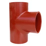 Тройник чугун SML Ду 50х50х90гр б/растр, DN 50