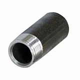 Резьба стальная укороч Ду15 L=28мм из труб по ГОСТ 3262-75, DN 15, 1/2 дюйма