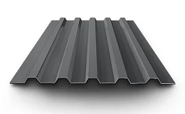 Профнастил окрашенный С20 0.4х1100 RAL 7024 длина под заказ