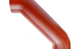 Отвод чугун SML Ду 150х90гр с успокоительным участком б/растр, DN 150