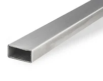 Трубы нержавеющие электросварные ЭСВ прямоугольные 60х30х1.5 матовая имп ASTM A554, длина 6 м, марка AISI 304 (08Х18Н10)