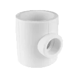 Тройник PP-R переходной белый внутренняя пайка Дн 50х25х50 VALFEX 10502550