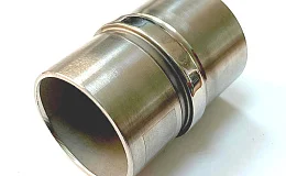 Соединитель перил AISI 304 38.1x1.5 зеркало