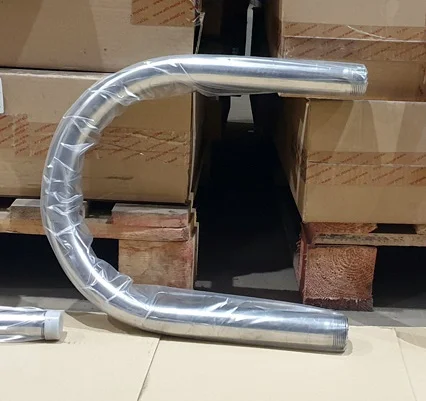 Полотенцесушитель вод из нерж стали П-обр 320x400 ЭКО ТМ "Элит Металл" НР 1 1/4" Ду 32 б/к ВЭК-22-01, DN 320