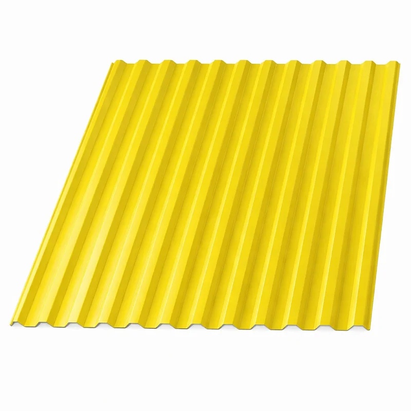 Профнастил окрашенный 0.45х1000х RAL 1014 , профиль С21  длина под заказ