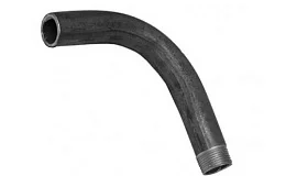 Отвод стальной гнутый однорезьбовой Ду25 (Дн33,5х2,8) из труб по ГОСТ 3262-75, DN 25, 1 дюйм