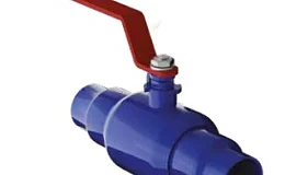 Кран шаровой цельносварной под приварку 11с67п ЦП.00.1 DN15 PN40 L=210 мм МАРШАЛ