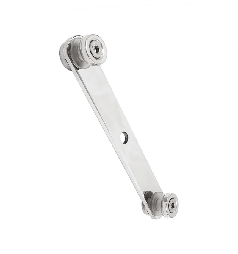 Стеклодержатель пластинчатый AISI 304 170х30 зеркало