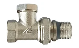 Клапан запорный радиаторный прямой 1/2 MC THERMA Q