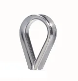 Коуш для стальных канатов 10 оцинк.