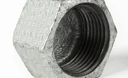 Заглушка чугун оц Ду 32 (1 1/4") ВР, DN 32