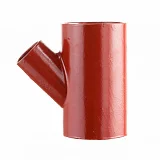 Тройник чугун SML Ду 150х50х45гр б/растр, DN 150