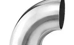 Отвод поручня AISI 304 152.4х1.5х360 под сварку (шлифованный 400G)