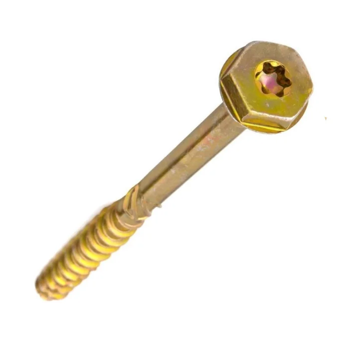 Саморез конструкционный по дереву с шестигр. голов 10х200