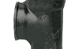 Тройник чугун канализационный Ду 50х50х90гр б/н прямой ГОСТ 6942-98, DN 50