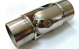 Отвод поручня AISI 304 50.8х1.5 регулируемый, внутр. (зеркало)