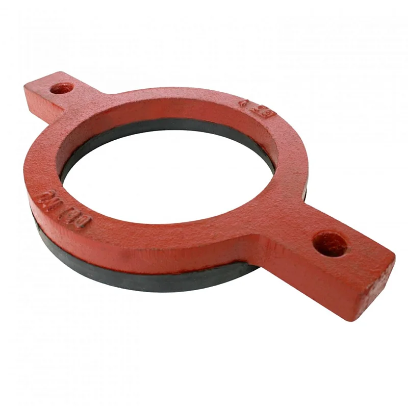 Кольцо опорное чугун SML Ду 250 с гальванизированной резиной, DN 250