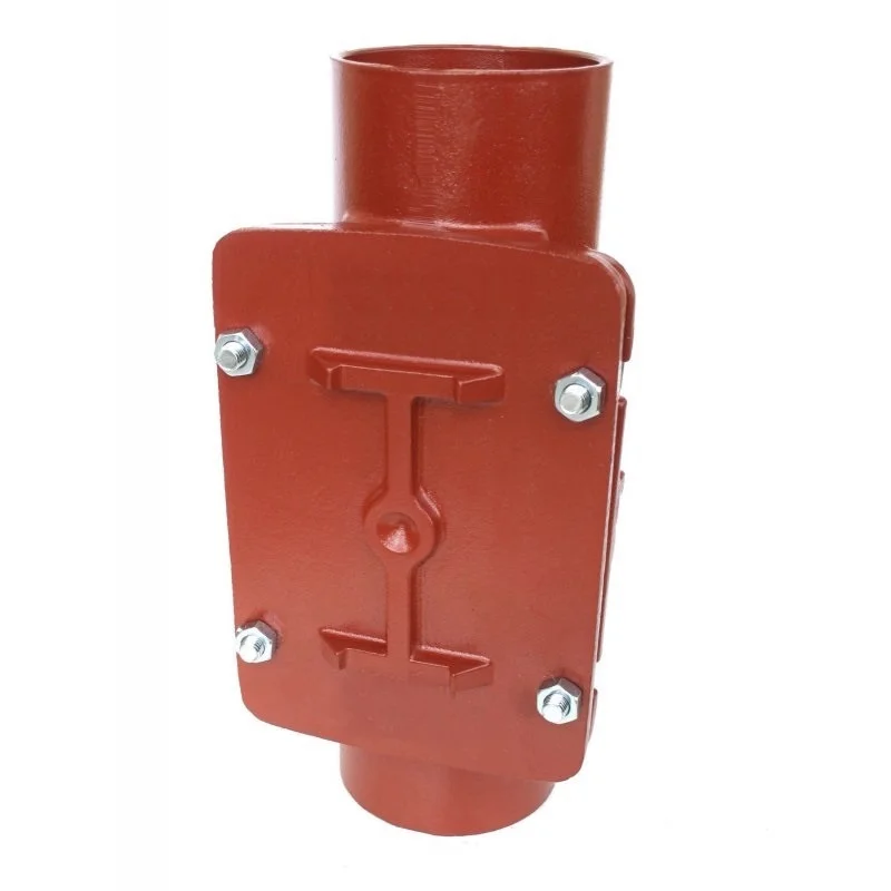 Ревизия чугун SML Ду 100 с прямоугольной крышкой б/растр, DN 100