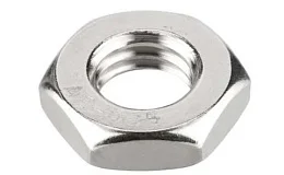 Гайка DIN 439 низкая шестигр. A2-035 (AISI 304) M10 (200штук)