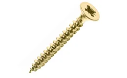 Саморез универсальный 5х35 желтый цинк PZ