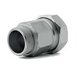 Муфта стальная оц ремонтная Ду 25 (Дн 31,4-34,2) НР/обж. гайка 1" 16103 Сансфера, DN 25, 1 дюйм