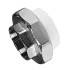 Муфта PP-R комбинированная под ключ белая ВР Дн 110х4" VALFEX 10134110