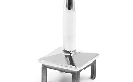 Наконечник палец AISI 304 40х40 облегченный, сварной (зеркало)