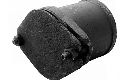 Заглушка чугун канализационная Ду 100 б/н прямая ГОСТ 6942-98, DN 100