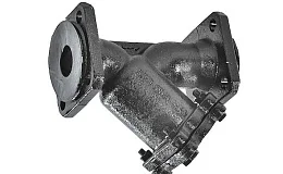 Фильтр магнитный сетчатый Y-образный чугун Ду 100 Ру16 Тмакс=150 oC фл ФСМ ЛМЗ, DN 100