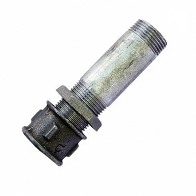 Сгон сталь оц Ду 32 L=130мм в комплекте ГОСТ 8969-75, DN 32